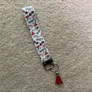 Chik Fil A wristlet keychain! Add to another item and ships for free!